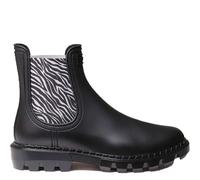 Bottines de pluie pour femme avec élastiques imprimé animal | CLAYTON 37