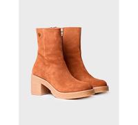 Bottines à talon large pour femme et daim | PIANI-SY 37