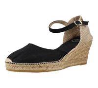 TONI PONS CALDES - Espadrille compensée végétalienne pour Femmes en Lin.