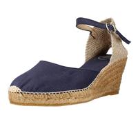 TONI PONS CALDES - Espadrille compensée végétalienne pour Femmes en Lin.