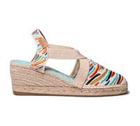 TONI PONS Castell Espadrilles valenciennes multicolores pour femme, multicolore, 36 EU