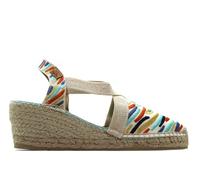 TONI PONS Castell Espadrilles valenciennes multicolores pour femme, multicolore, 38 EU