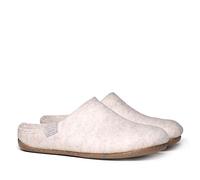 TONI PONS Chausson de maison femme MONA-FR en feutre recyclé Ecru Taille 38 EU