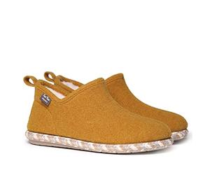 TONI PONS Chaussons de maison pour femmes en feutre - DUNA-FP - Ocre, 39 EU