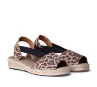 TONI PONS Edith Espadrilles en daim pour femme avec broderies, Cuir, 41 EU