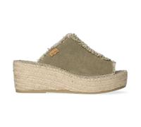 Toni Pons - Espadrille Khaki avec Bride de Cheville - Femme - Chaussures - Vert - Taille: 38 EU