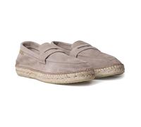 Espadrille fermée pour homme et croûte de cuir | BENET 45
