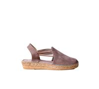 Espadrille compensée pour femme avec brides élastiques | NURIA 35