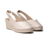 TONI PONS Termal Espadrilles pour femme en cuir avec talon compensé pour un ajustement plus large