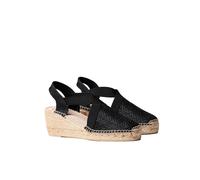 Toni Pons Espadrille pour femme Triton en tissu de coton Noir 37 EU