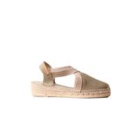 Toni Pons Espadrille pour femme Verdi-V en tissu de coton Kaki Taille 39 EU