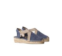 Toni Pons Espadrille pour femme Verdi-V en tissu de coton Marine Taille 40