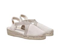 Toni Pons Espadrille Verdi-V en tissu de coton femme écru 36 EU