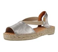 Toni Pons Espadrille cuir femme ETNA Acier Taille 39 EU