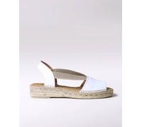 Espadrille Cuir Femme - ETNA - Blanc, 42 EU