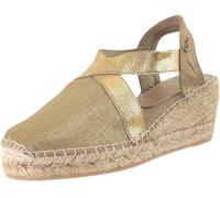 Toni Pons Fabi Wedge Espadrilles Doré EU 37 Femme