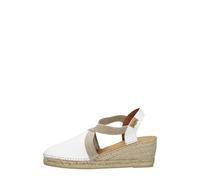 Espadrille et cuir à talon compensé moyen pour femme | TOSSA 42