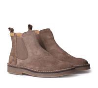 TONI PONS ISA-SY Bottines pour femme en croûte de cuir., Taupe, 37 EU