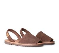TONI PONS Mao Menorquinas classiques pour femme en croûte de cuir, marron, 36 EU