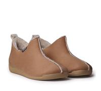 TONI PONS MOSCU-BD - Chaussure de maison boutonnée pour femme en tissu, Camel, 38 EU