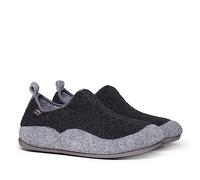 TONI PONS NIL-FR Slipper pour homme en feutre recyclé, Noir , 49 EU