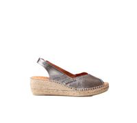 Toni Pons Bernia-p Esparto Wedge Sandals Argenté EU 40 Femme