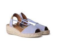 Toni Pons Bilda Esparto Wedge Sandals Bleu EU 37 Femme