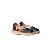 Toni Pons Espadrille cuir femme ETNA Noir 38 EU