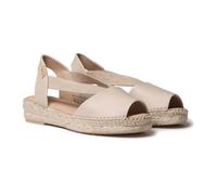 Espadrilles compensées pour femme et cuir avec élastiques pour un ajustement plus large | TALA 36