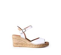 Toni Pons Sia-p Esparto Wedge Sandals Blanc EU 39 Femme