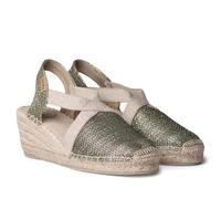 Toni Pons Triton Wedge Espadrilles Vert EU 35 Femme