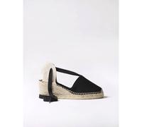 Espadrille Femme en Toile de Coton - Valencia - Noir, 37 EU