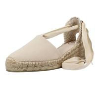 TONI PONS Valencia - Espadrille compensée végétalienne pour Femme de en Toile de Coton.