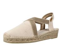 TONI PONS Verdi-V - Espadrille compensée végétalienne pour Femme de en Tissu de Coton.