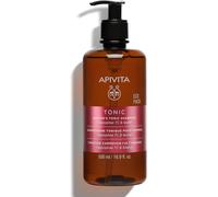 Tonic Shampoing Tonique Femmes Cheveux Clairsemés 500ml - Shampooing Naturel Contre La Perte De Cheveux - Complexe Breveté Hippophae, Laurier & Propolis - Croissance Capillaire Saine