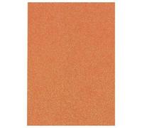 Tonic Studios Craft Perfect Papier Cartonné Pailleté A4-5 Feuilles Couleur Sugared Coral - Glitter Card de 250 g/m² - pour Loisirs Créatifs & Scrapbooking