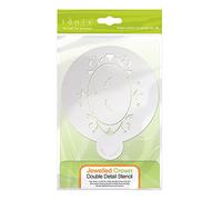 Tonic Studios Strass Couronne Double Détail 2 Pochoir, Gris