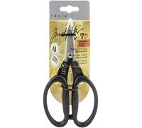 Tonic Studios Tim Holtz Ciseaux Gaucher - 17,78 cm - Tout Usage & en Titane - Titanium Snips pour Papier, Tissu & Plus - avec Protection des Lames - Antiadhésifs