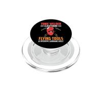 Tonic Welder Caution Flying Tools Funny Welders Welding PopSockets PopGrip pour MagSafe