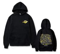 Tonidos Sweat À Capuche M-AC Singer De-Marco Imprimé Pull Décontracté Vintage Ample Tendance Haut pour Hommes Et Femmes Hip Hop Harajuku Vêtements XXS-4XL-Black||x_l