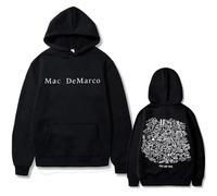 Tonidos Sweat À Capuche pour Femmes M-AC Singer De-Marco Vintage Unisex Hip Hop Pull À Capuche Oversized Sweat À Manches Longues pour Femmes Et Hommes XXS-4XL-Black||XX_l