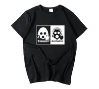 Tonidos T-Shirt Anime Dorohedoro Hip Hop Imprimé À Manches Courtes Hip Hop T-Shirt Harajuku Lâche Top D'été pour Hommes Femmes XS-3XL-Black||XX_l