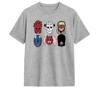 Tonidos T-Shirt Femmes Hommes Anime Dorohedoro Imprimer Manches Courtes Casual Oversized Harajuku T-Shirt À Col Rond Cosplay Summer Tops XS-3XL-Grey||XX_l