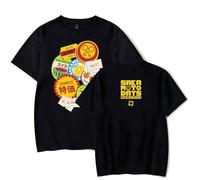 Tonidos T-Shirt Sakamoto Days Anime Imprimé À Manches Courtes Hip Hop Harajuku Hauts D'été T-Shirt À Col Rond pour Hommes Et Femmes XXS-4XL-Black||x_l