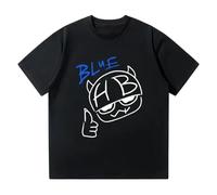 Tonidos Tshirt Hannah Singer Ba-hng Imprimé À Manches Courtes Hip Hop Harajuku Summer Tops T-Shirt À Col Rond pour Hommes Femmes XXS-4XL-Black||l