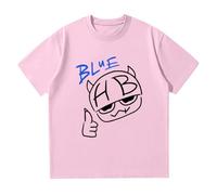 Tonidos Tshirt Hannah Singer Ba-hng Imprimé À Manches Courtes Hip Hop Harajuku Summer Tops T-Shirt À Col Rond pour Hommes Femmes XXS-4XL-Pink||s