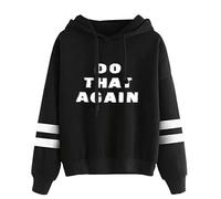 Tonidos Unisex Hoodie Mal-Colm Singer to-DD Do That Again Imprimé Pullover Hoodie Casual Sports Sweatshirt À Manches Longues Top pour Hommes Femmes XXS-4XL-Black||XX_s