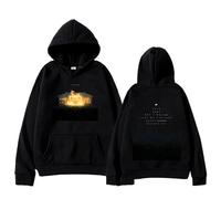 Tonidos Unisex Sweatshirt À Capuche NF Hope Graphique Retro Pullover Hoodie Hommes Femmes Casual Harajuku Sweatshirts XS-3XL -Black||x_l