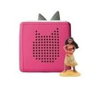 Toniebox Kit de démarrage avec lecteur d'histoires audio Disney Moana - Écoutez, apprenez et jouez avec une petite boîte câlinable, lecteur de musique et d'histoire pour enfants sans écran