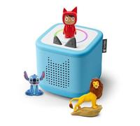 tonies® - boite à histoire - Toniebox 2 bleu - Pack de 2 figurines disney